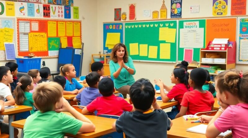 Ruang kelas dengan siswa yang terlibat aktif dalam belajar.